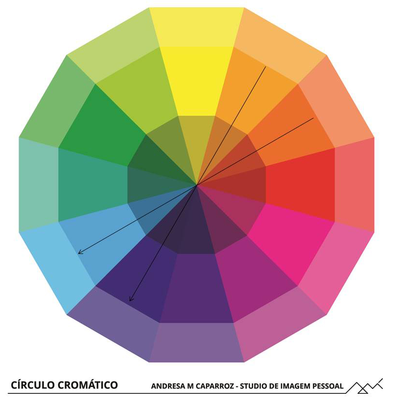 COLORIMETRIA - COMO USAR O CÍRCULO CROMÁTICO E DEFINIR SUA PALETA DE CORES